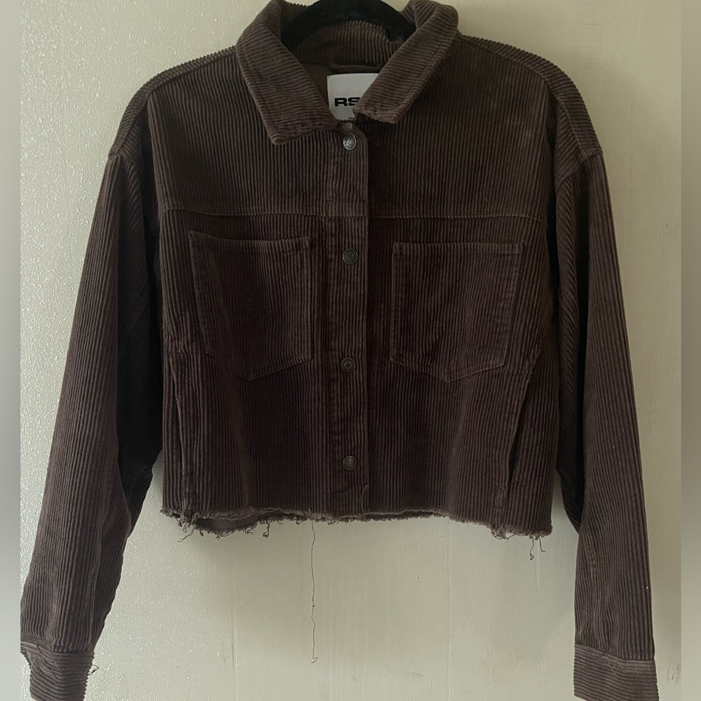 Tillys corduroy cropped jacket